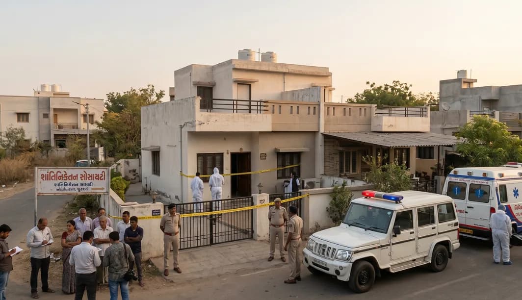 Tragic Incident in Gandhinagar: Lovers Found Dead in Suspected Suicide
