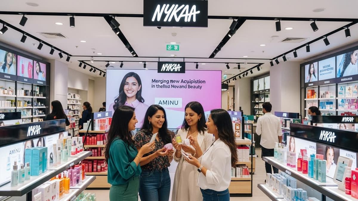 Nykaa Acquires 51% Stake in Premium Skincare Brand Aminu - June Quarter Profit More Than Triples