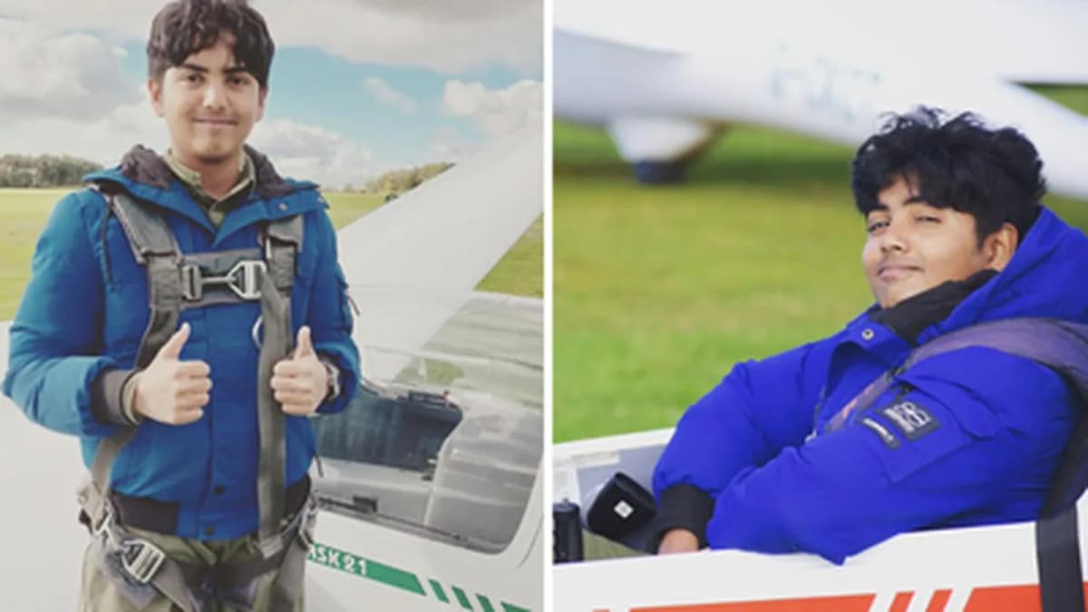 Abhinav Sujith Becomes Asia's Youngest Solo Glider Pilot
