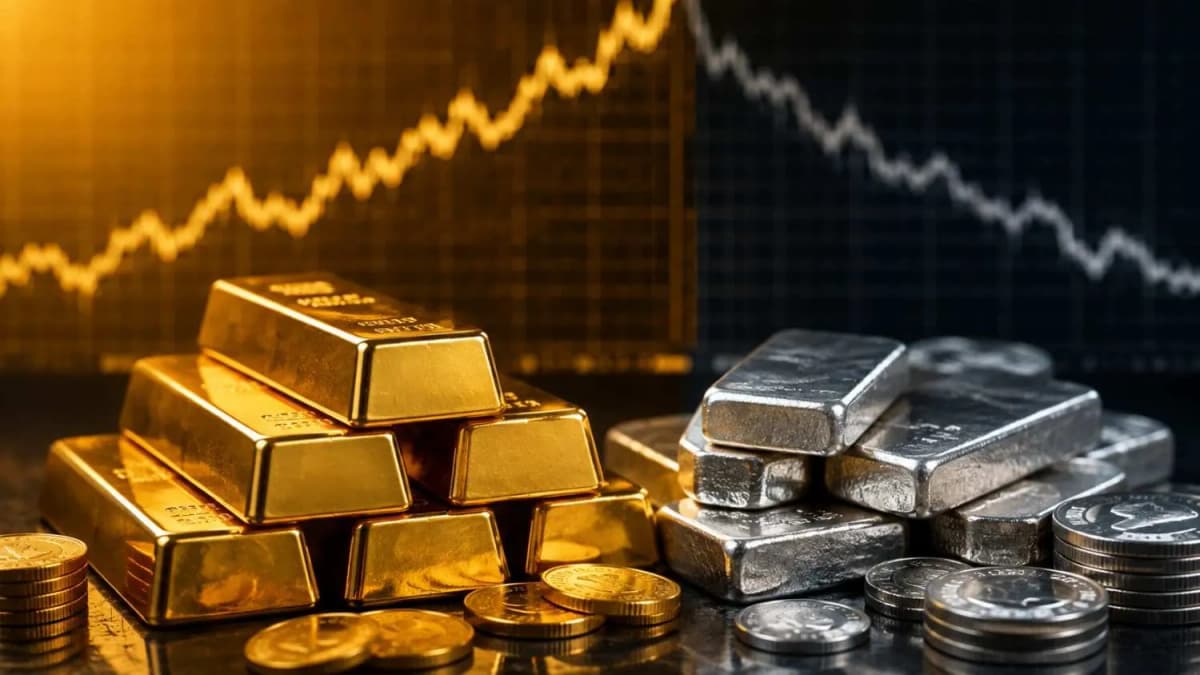 Gold Prices Stay Strong as Silver Falls on Profit Booking