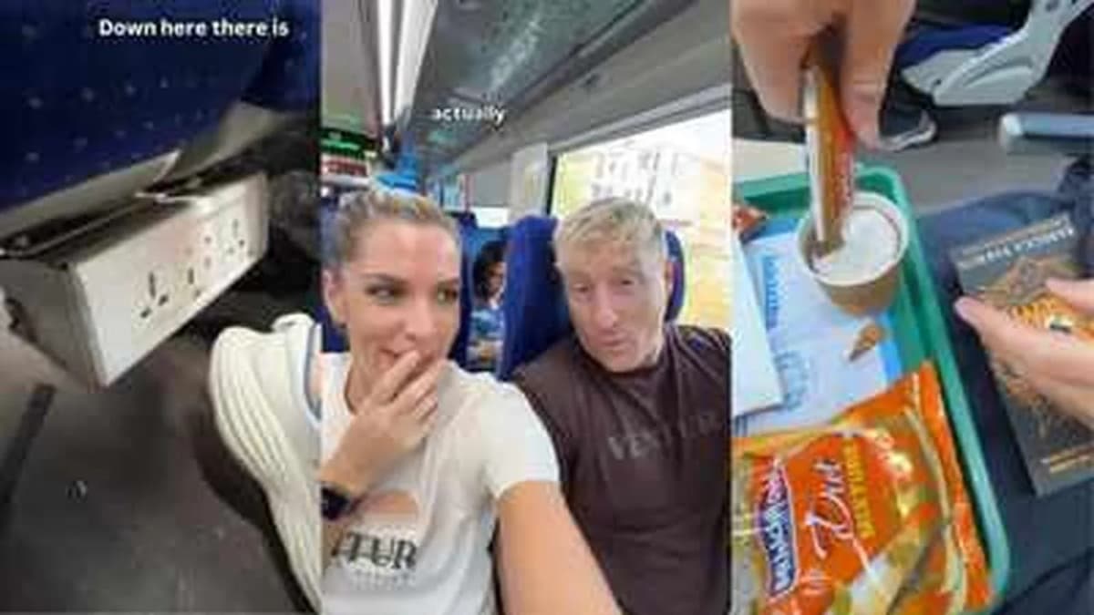 British Family Shares Vande Bharat Journey Experience From Delhi to Jaipur