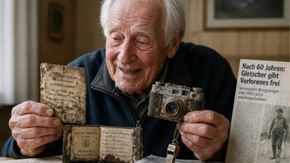 86-Year-Old German Climber Reunited with Lost Backpack