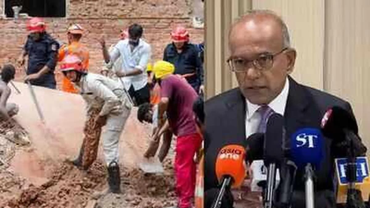 Five-Storey Building Collapses in Delhi's Satya Niketan
