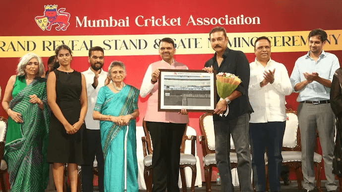 Ravi Shastri Stand Unveiled at Wankhede Stadium, Emotional Moment with Family