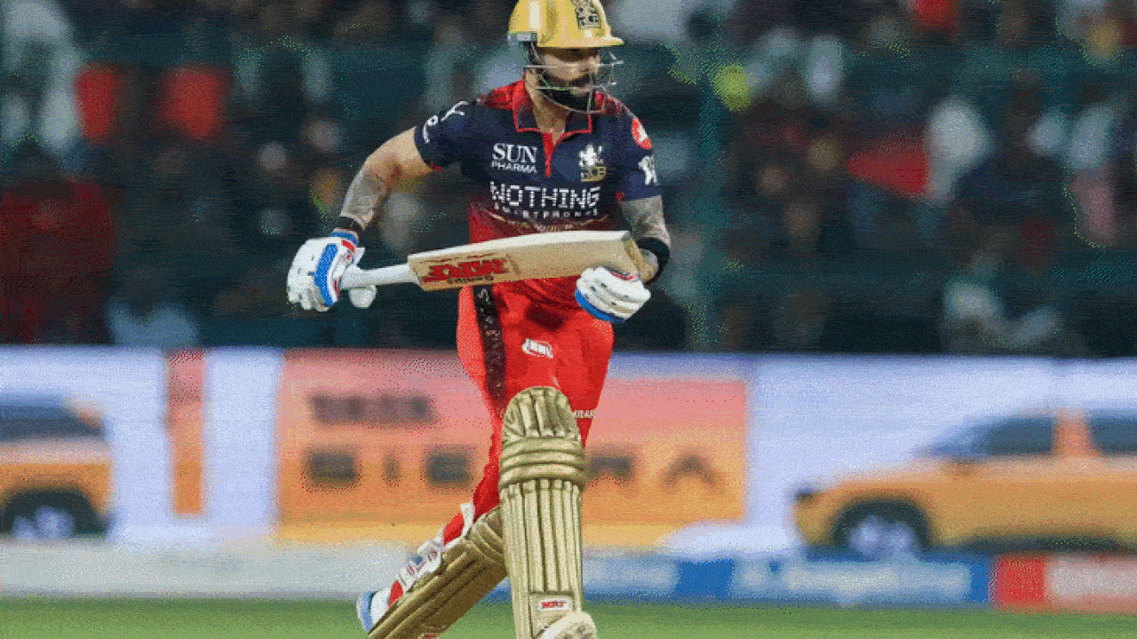 Marsh hits 102 meter six out of stadium, Kohli falls at 49: Ball boy catch on Jitesh six becomes highlight