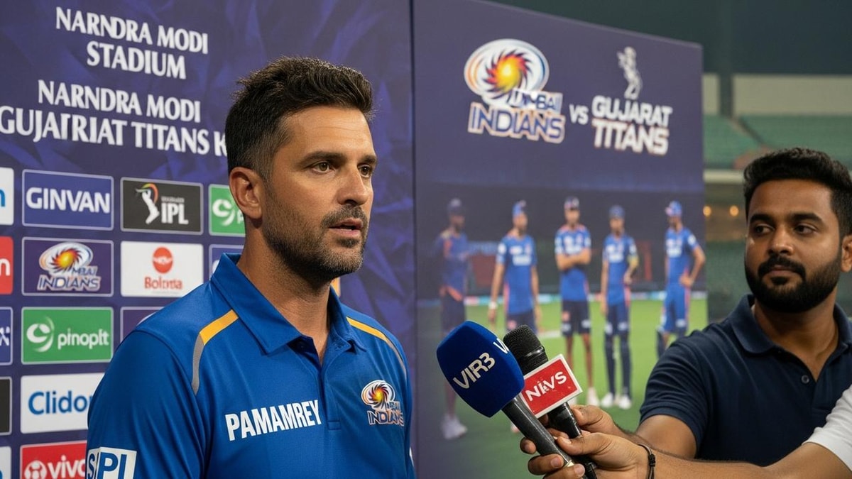 Mumbai Indians Receive Positive Fitness Update Ahead of Gujarat Titans Clash