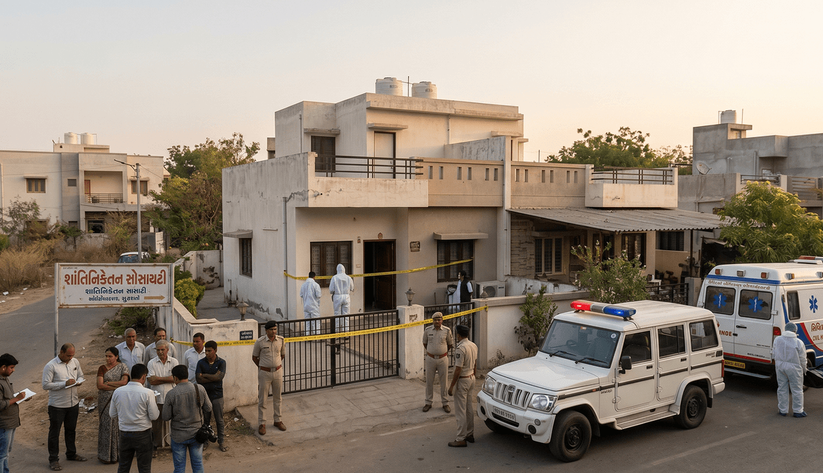 Tragic Incident in Gandhinagar: Lovers Found Dead in Suspected Suicide