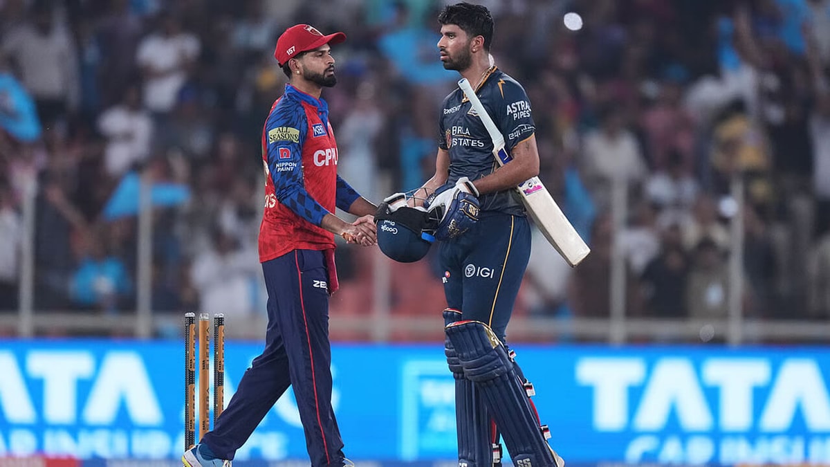 Gujarat Titans Grand Victory Defeated Punjab Kings By 4 Wickets Won Third Consecutive Match Sundar And Holder Became Heroes