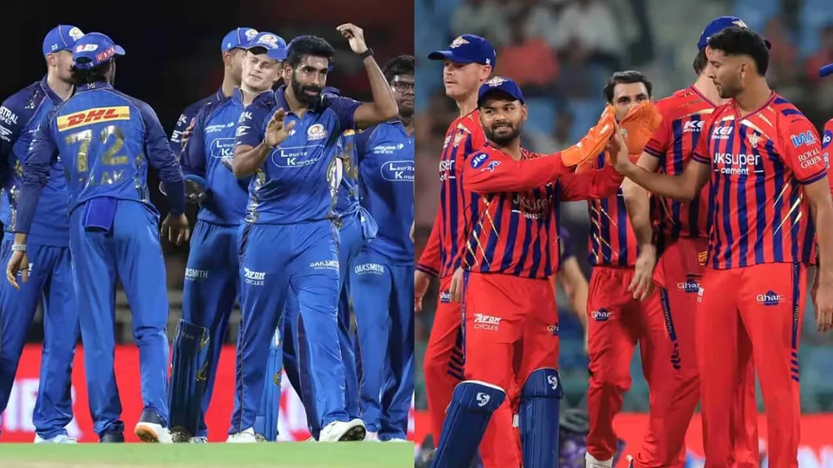Historic Run Chase by Mumbai Indians in IPL: Massive 6 Wicket Win Against Lucknow with Explosive Fifties by Rohit and Rickelton