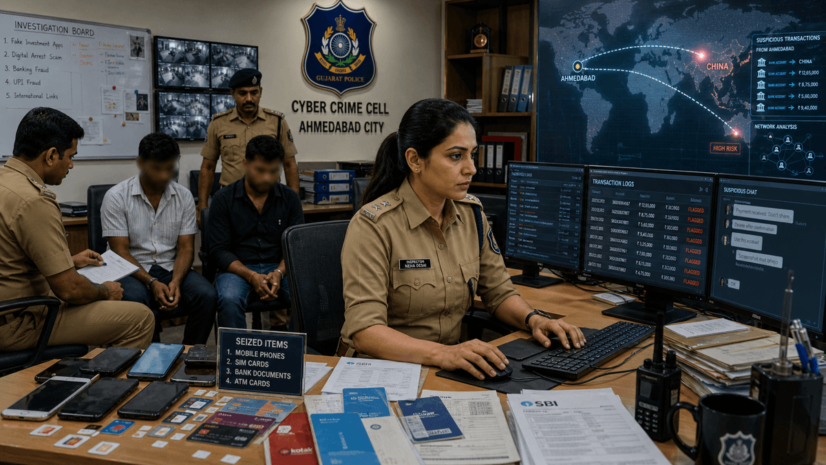 Five Arrested in Cyber Crime Cases Linked to Chinese Gang