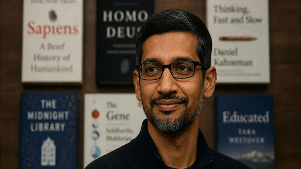 Sundar Pichai’s Recommended Books for Smarter Thinking in 2026