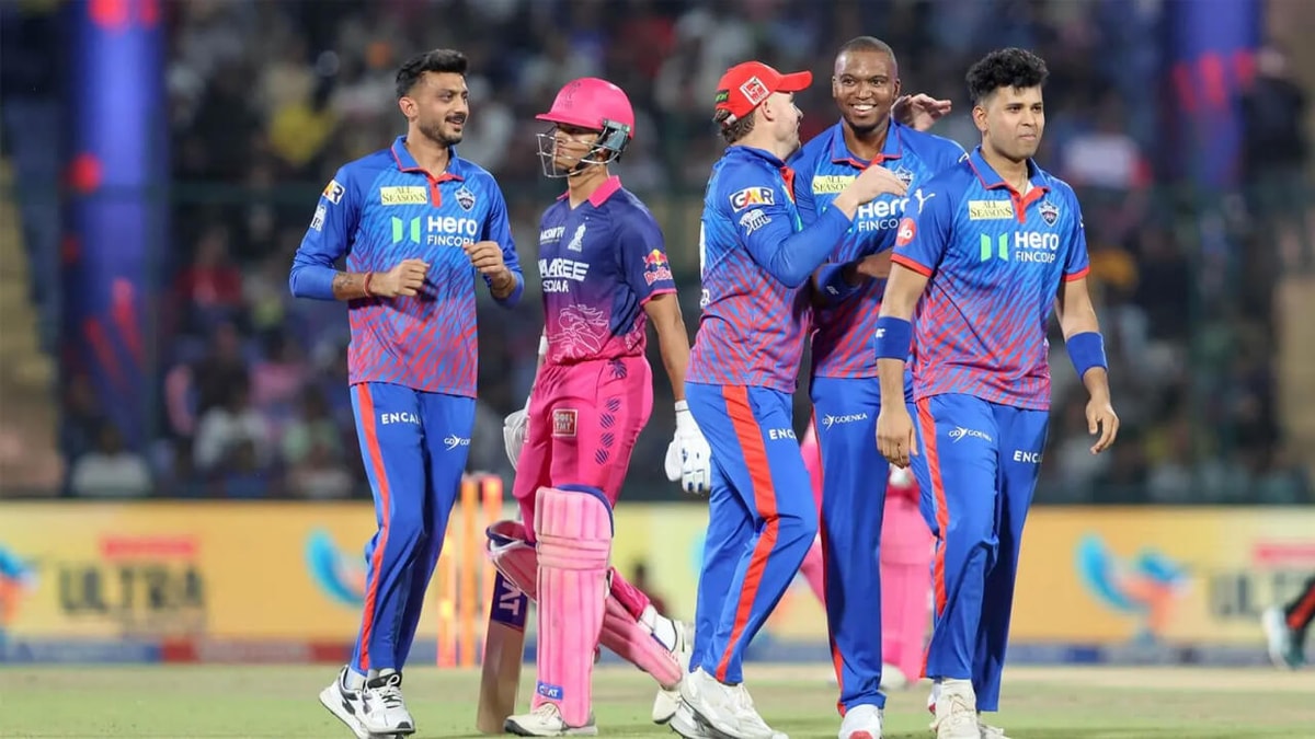 Rajasthan Suffers Third Consecutive Defeat: Delhi Wins by 5 Wickets as Rahul and Porel Keep Playoff Hopes Alive