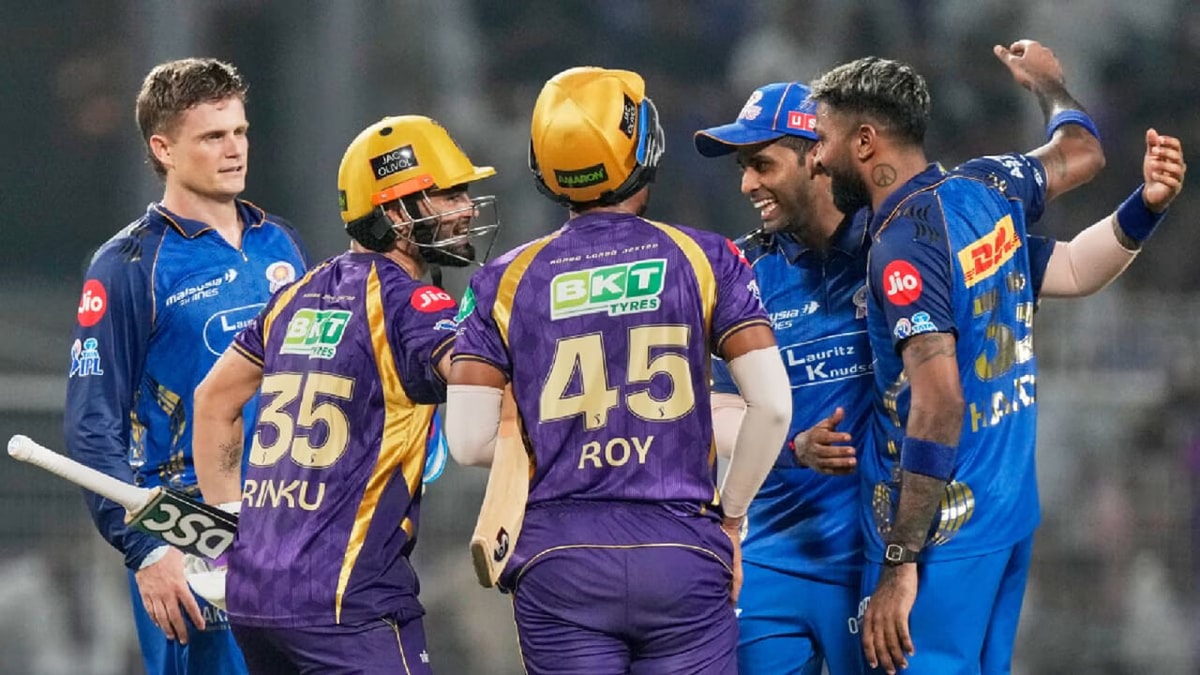 Kolkata’s Second Consecutive Win Keeps Playoff Hopes Alive: KKR Defeats Mumbai by 4 Wickets to Reach Fifth Position