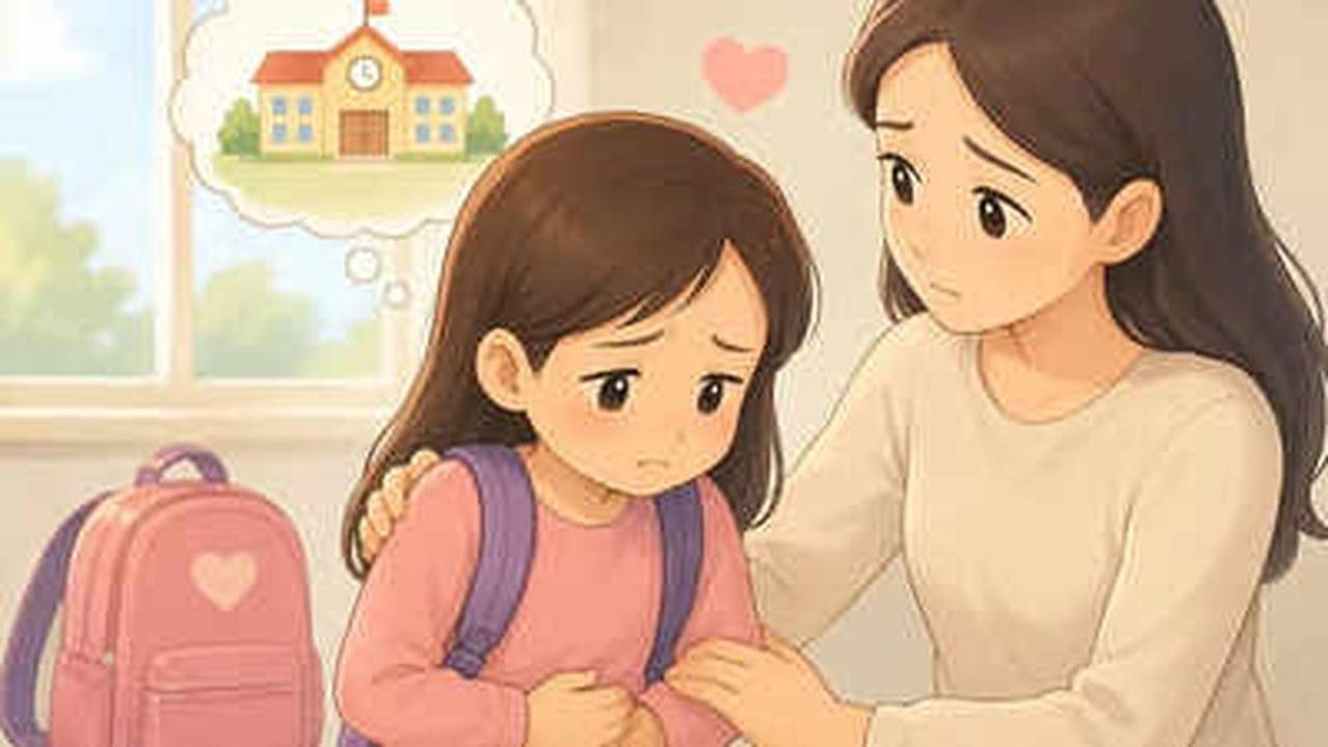 The Connection Between Children's Stomach Aches and Emotional Stress