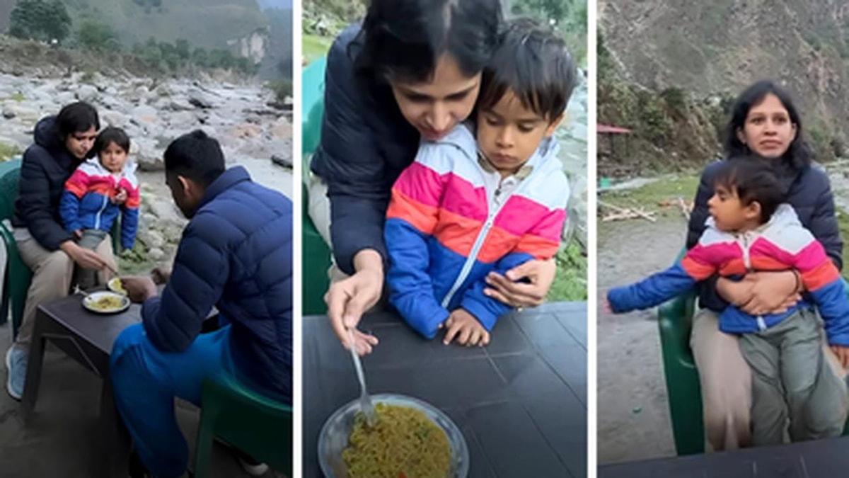 A Mother Introduces Her 3-Year-Old Son to Maggi and Chips for the First Time