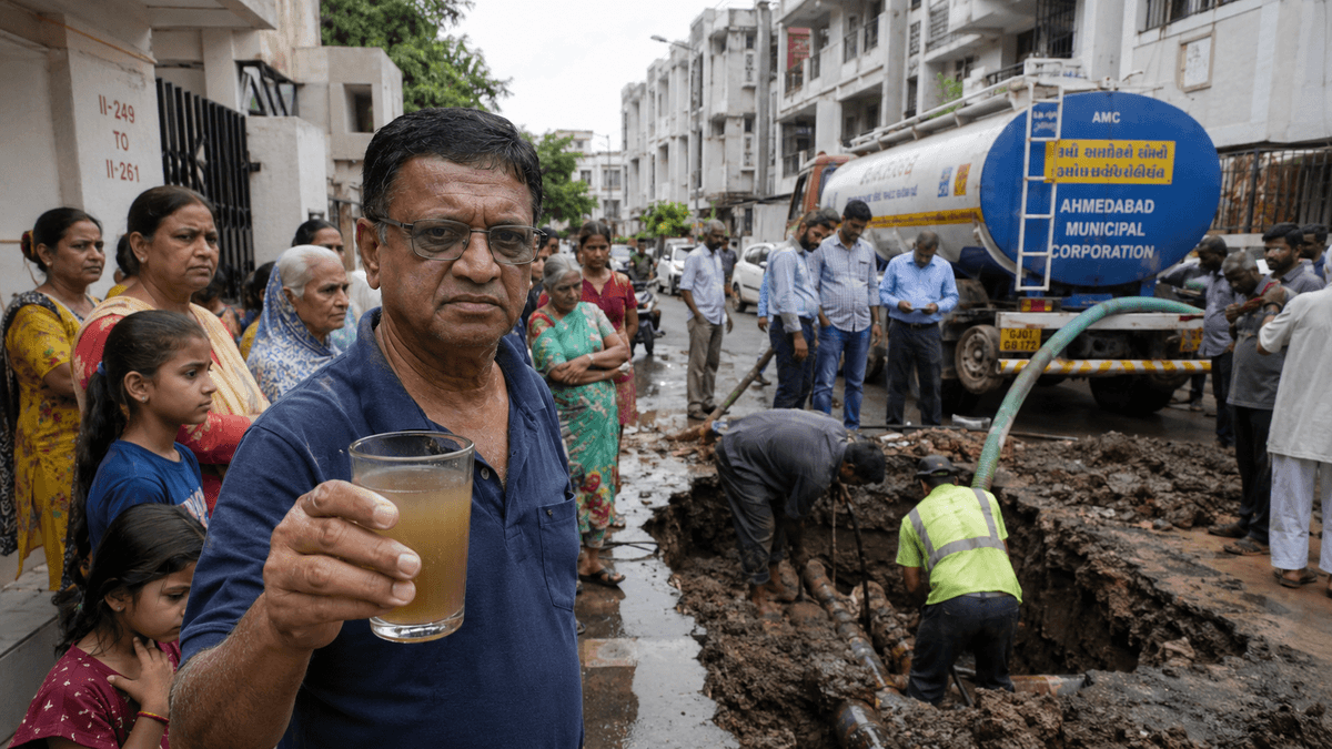 Severe Drinking Water Crisis in Ahmedabad: Over 17,000 Complaints Filed