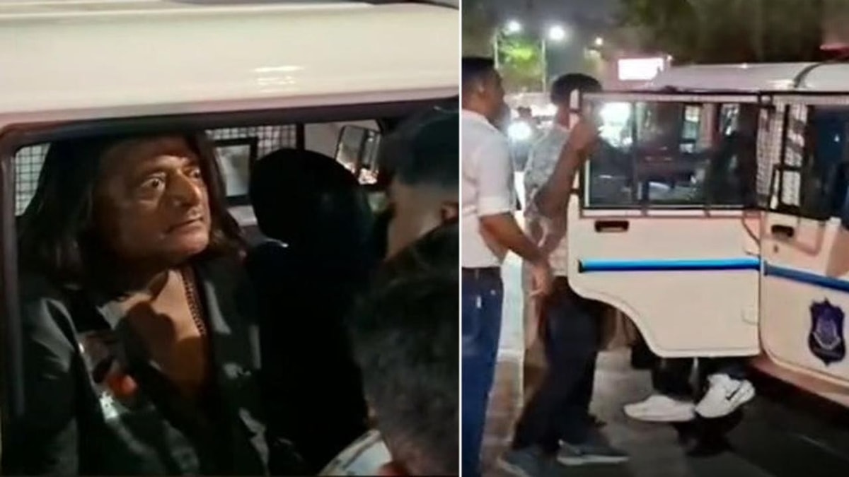 Montu Namdar's Video Surfaces in Ahmedabad, Threatens Police