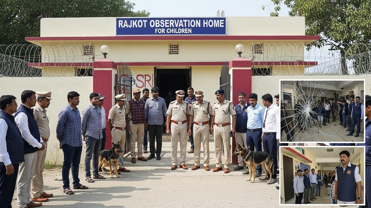 11 Teenagers Escape from Children's Observation Home in Rajkot