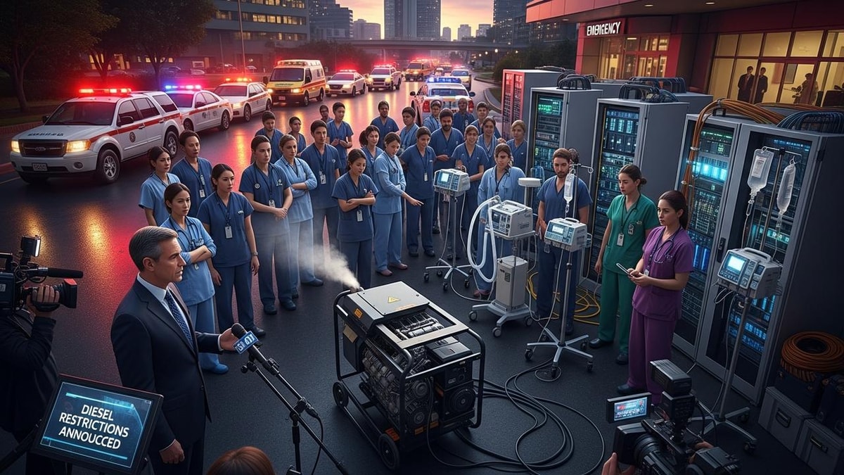 Restrictions on Diesel Sales: Concerns Among Hospitals and Industries