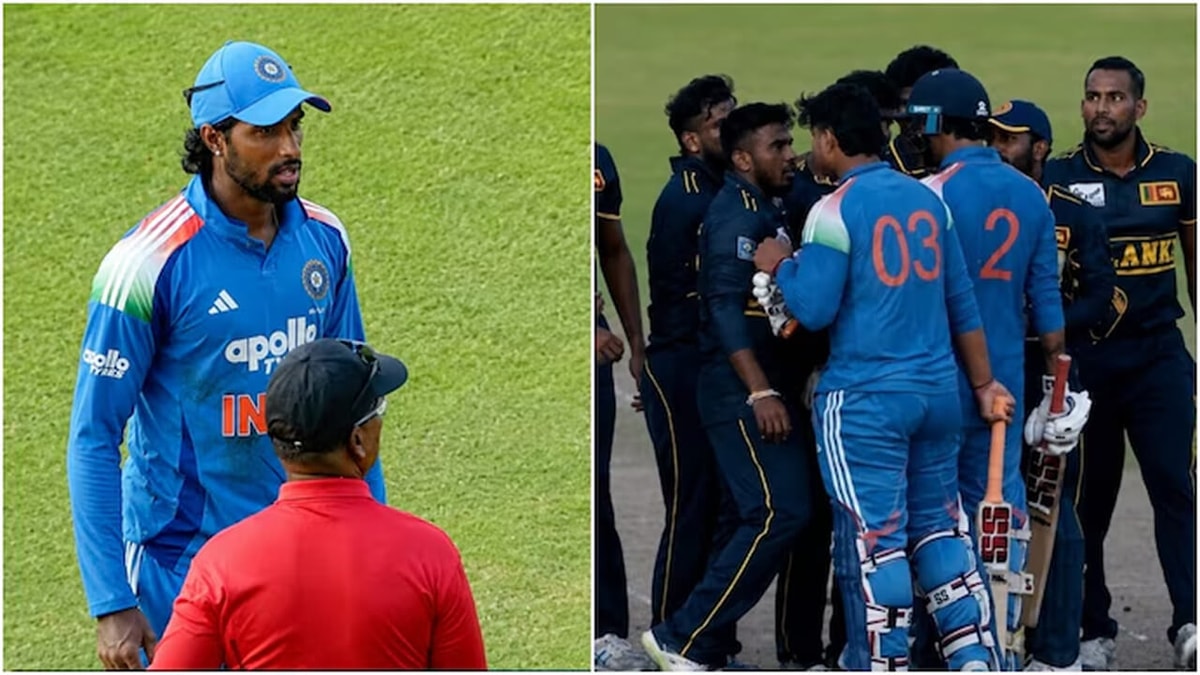 India-A Lose in Super Over in Tri-Series, Vaibhav Suryavanshi Involved in Verbal Exchange with Sri Lankan Players