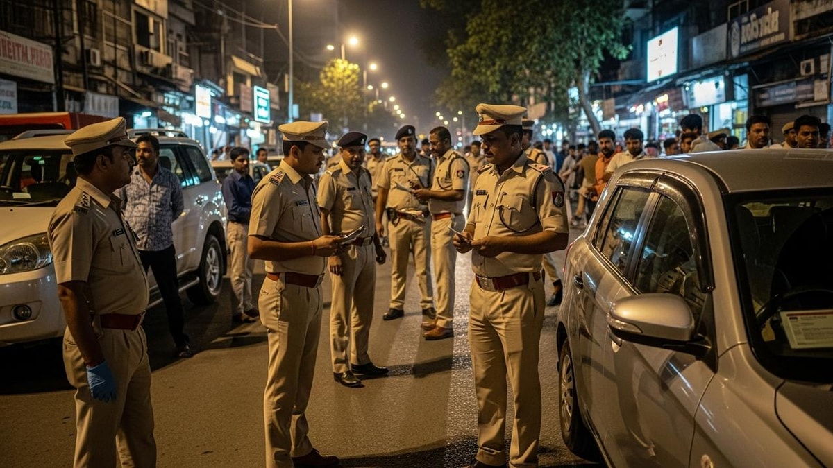 Ahmedabad Police's Combing Operation for Rath Yatra and Moharram