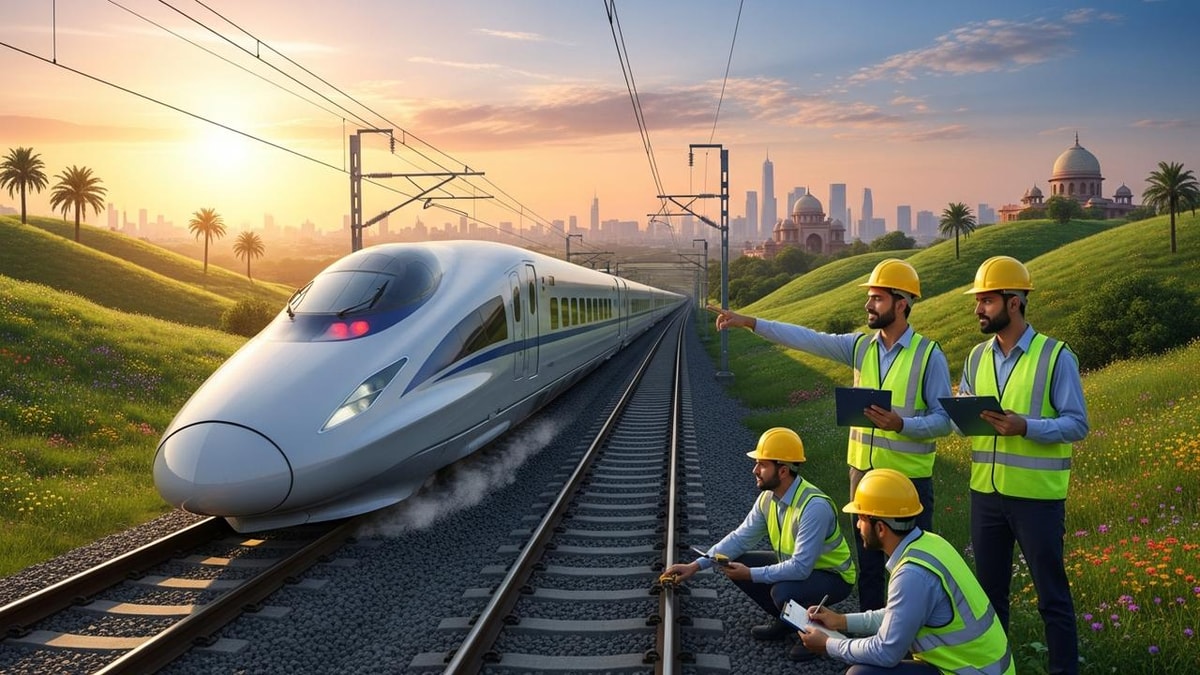 India's New Bullet Train Corridors: Travel Time to Reduce