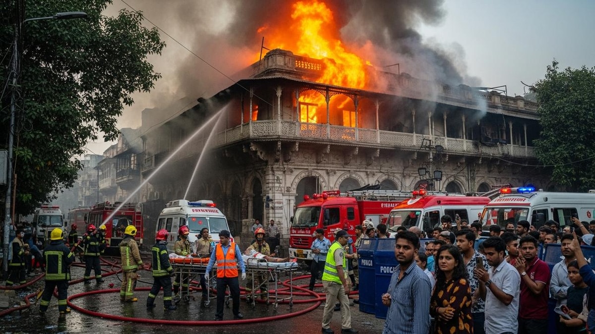 15 Dead, 9 Injured in Lucknow Fire