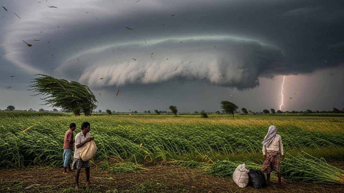 Severe Rainfall and Cyclone Warning in Gujarat