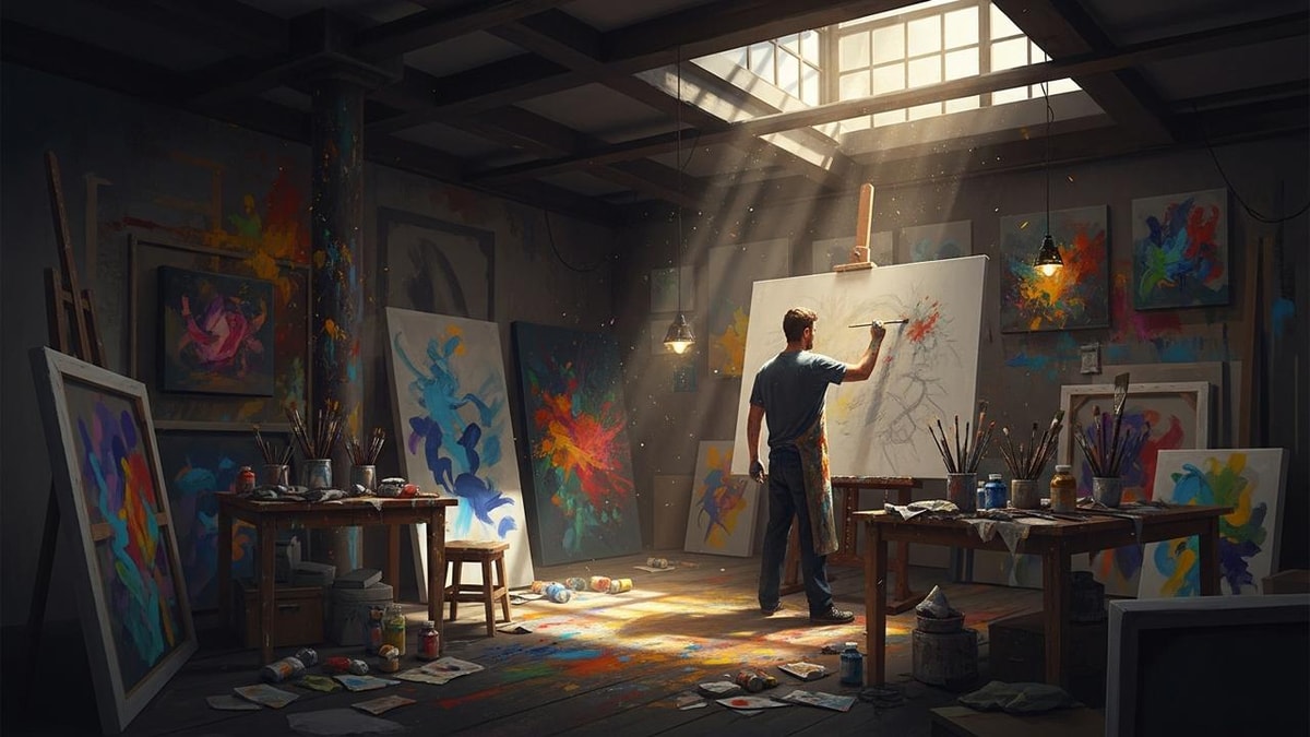Pablo Picasso's Quote: Inspiration Comes from Working