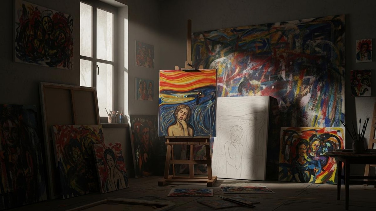 Edvard Munch's Perspective: The Difference Between Painting and Photography