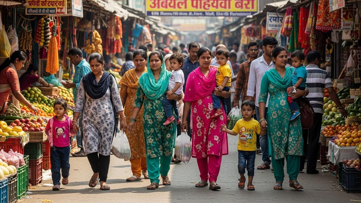 India's Fertility Rate is Declining, Yet Population Continues to Grow
