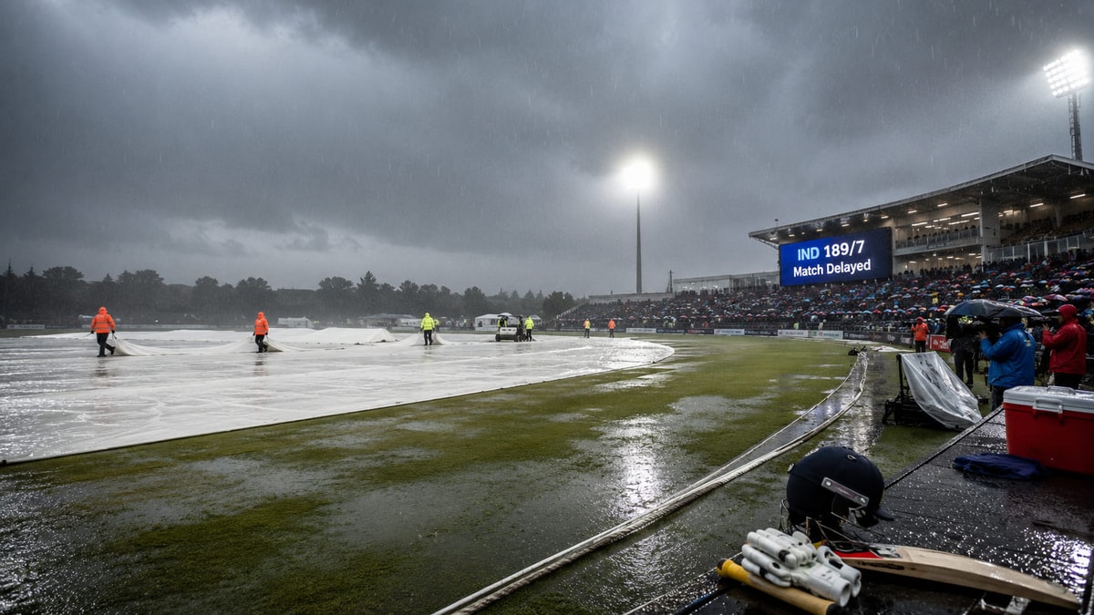 IND vs ENG First T20 Washed Out by Rain - England Could Not Bat Despite India's 189 Runs