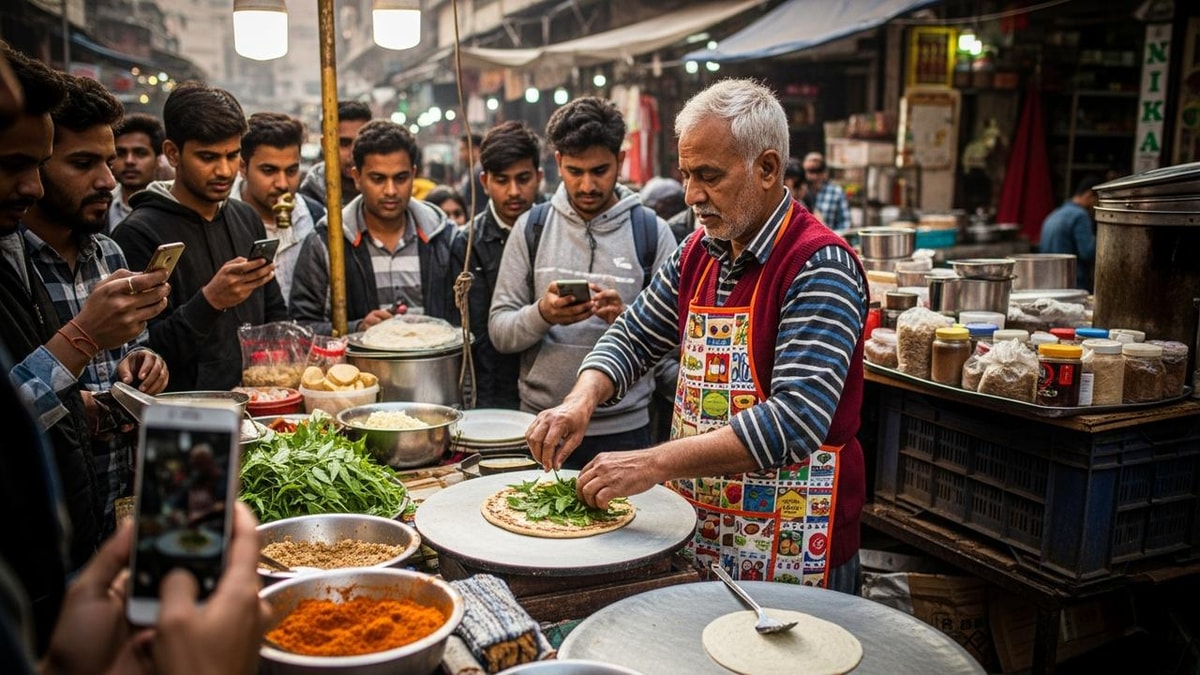 Unique Neem Paratha Incident in Agra