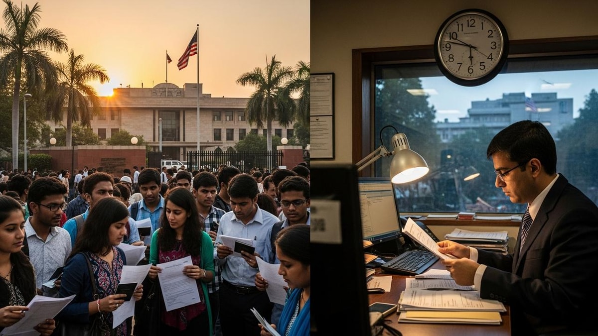 US Embassy Clarifies Student Visa Process as Appointment Delays Worry Indian Students
