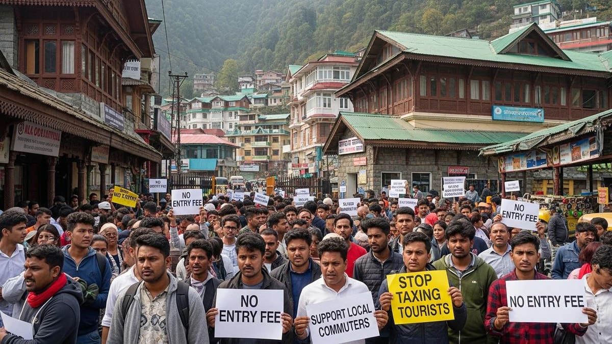 Entry Fee of ₹100 for Bikes in Nainital Temporarily Suspended