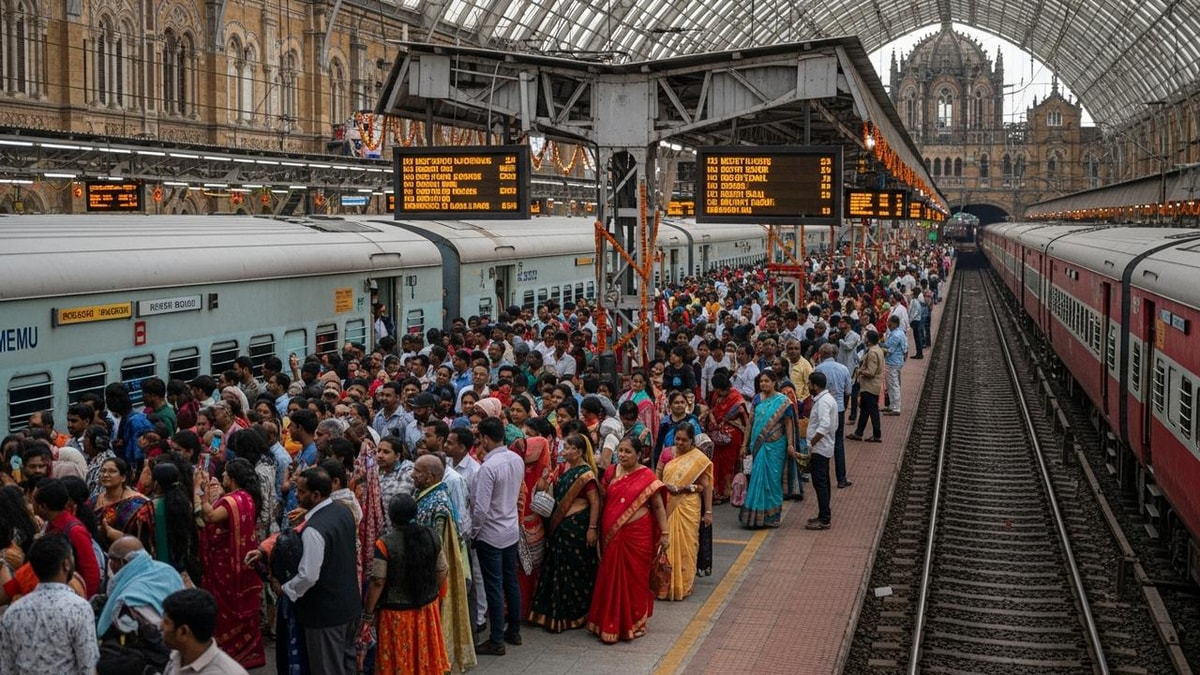 Central Railway Announces 246 Special Train Services for Ganesh Chaturthi