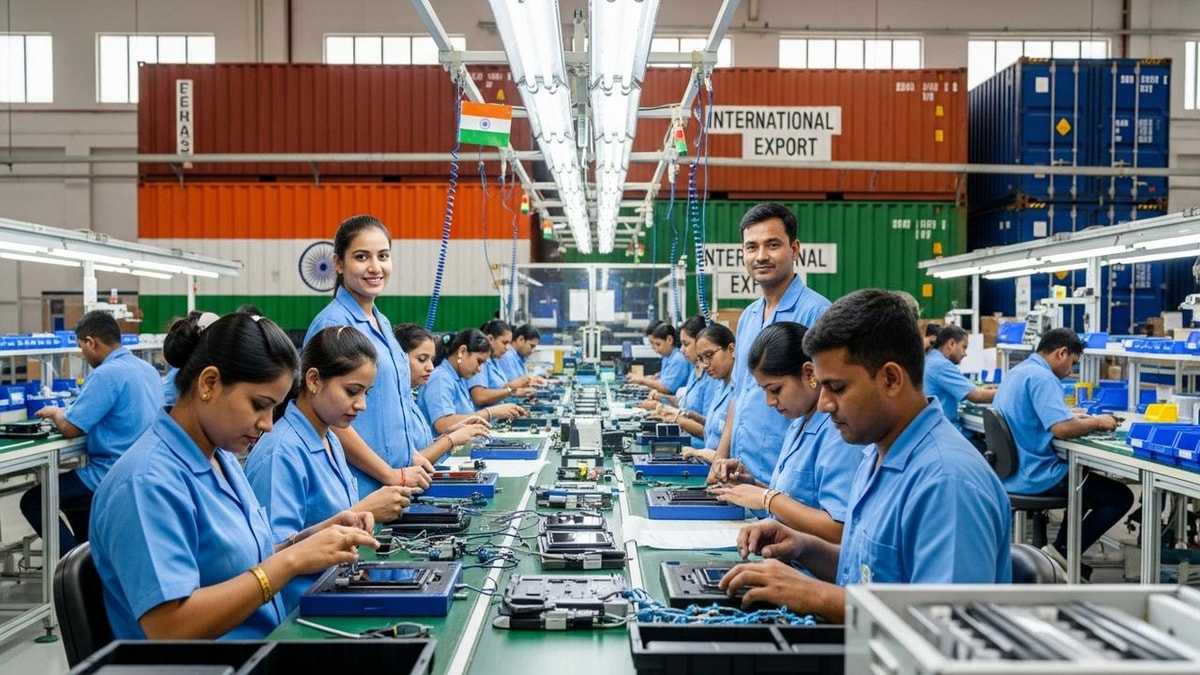 India's Smartphone Exports Surge by 165 Times