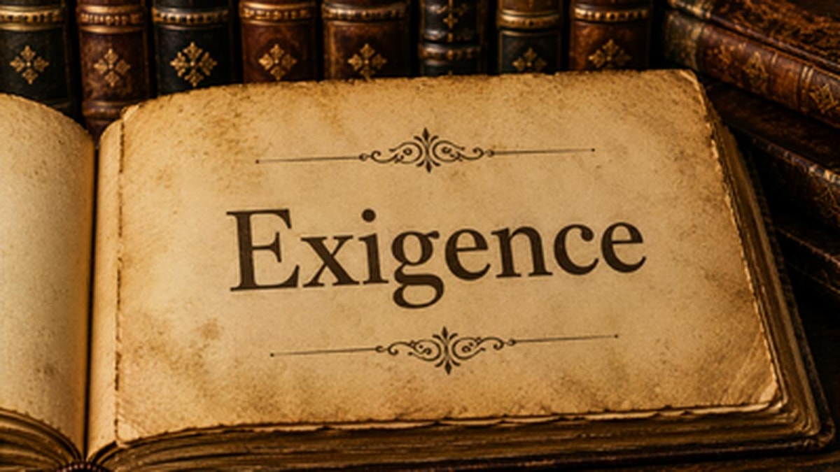 Exigence: Urgent Needs and Their Meaning