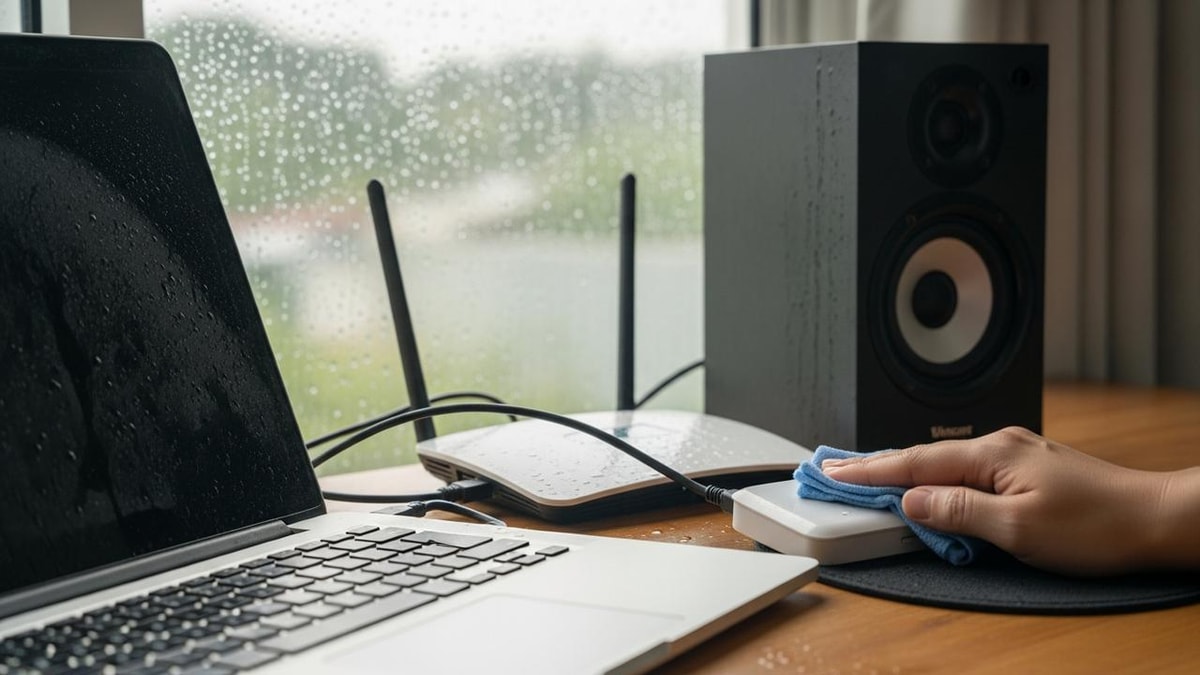 How to Protect Electronic Devices from Humidity During Monsoon?