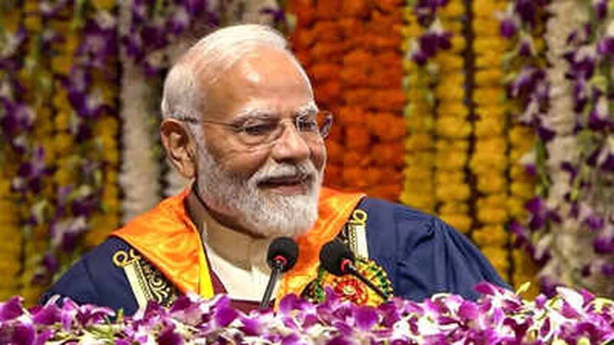 PM Modi Inspires Graduates at IIT Delhi's 57th Convocation