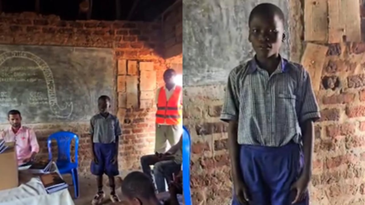 Young Boy's Emotional Speech on Shivaji Maharaj from Uganda