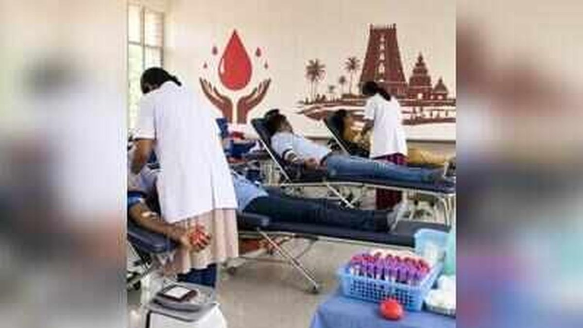 Blood Donation Camp in Pandesara Collects 1,206 Units of Blood