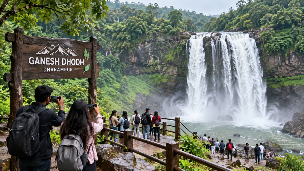 Ganesh Dhodh: A Natural Attraction in Dharampur