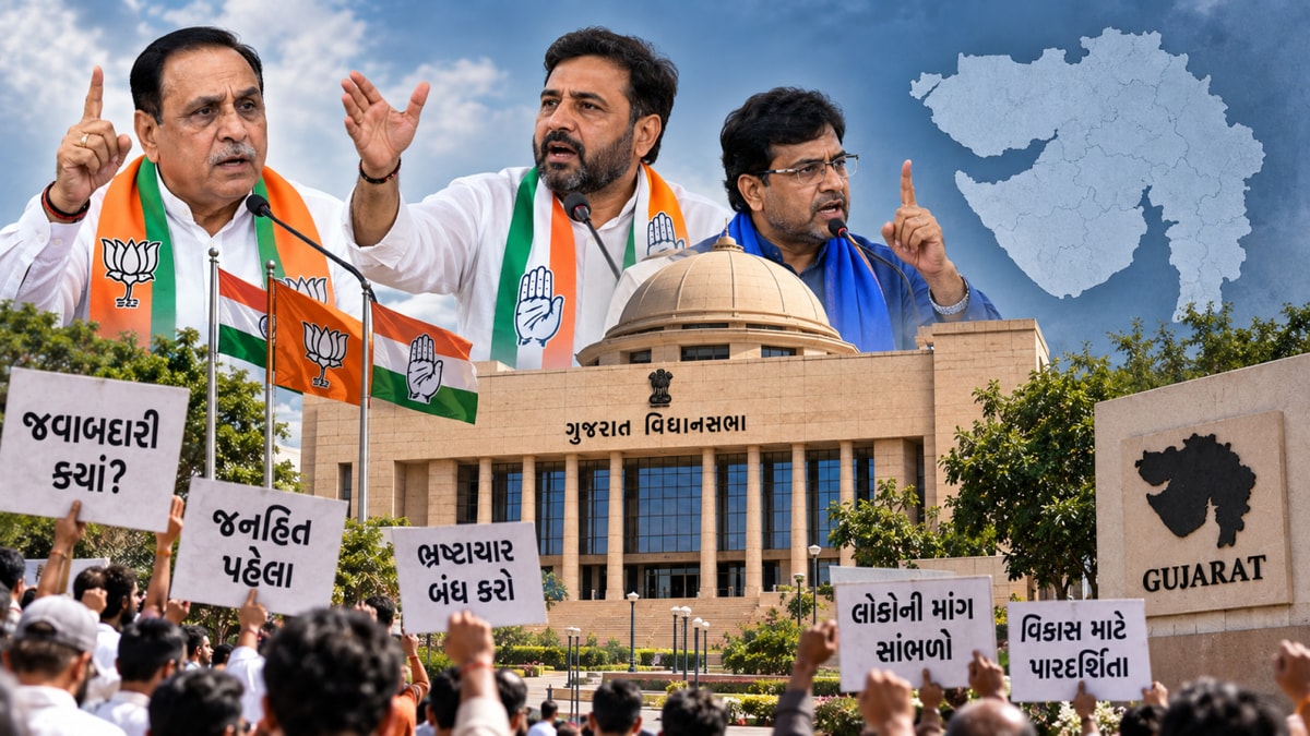 Political Tension and Opposition Demands in Gujarat