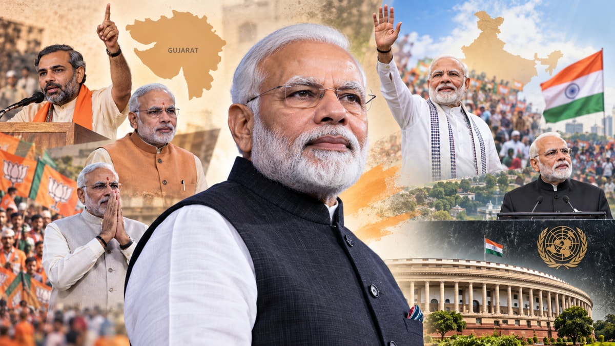 Celebrating 25 Years of Prime Minister Narendra Modi's Political Journey
