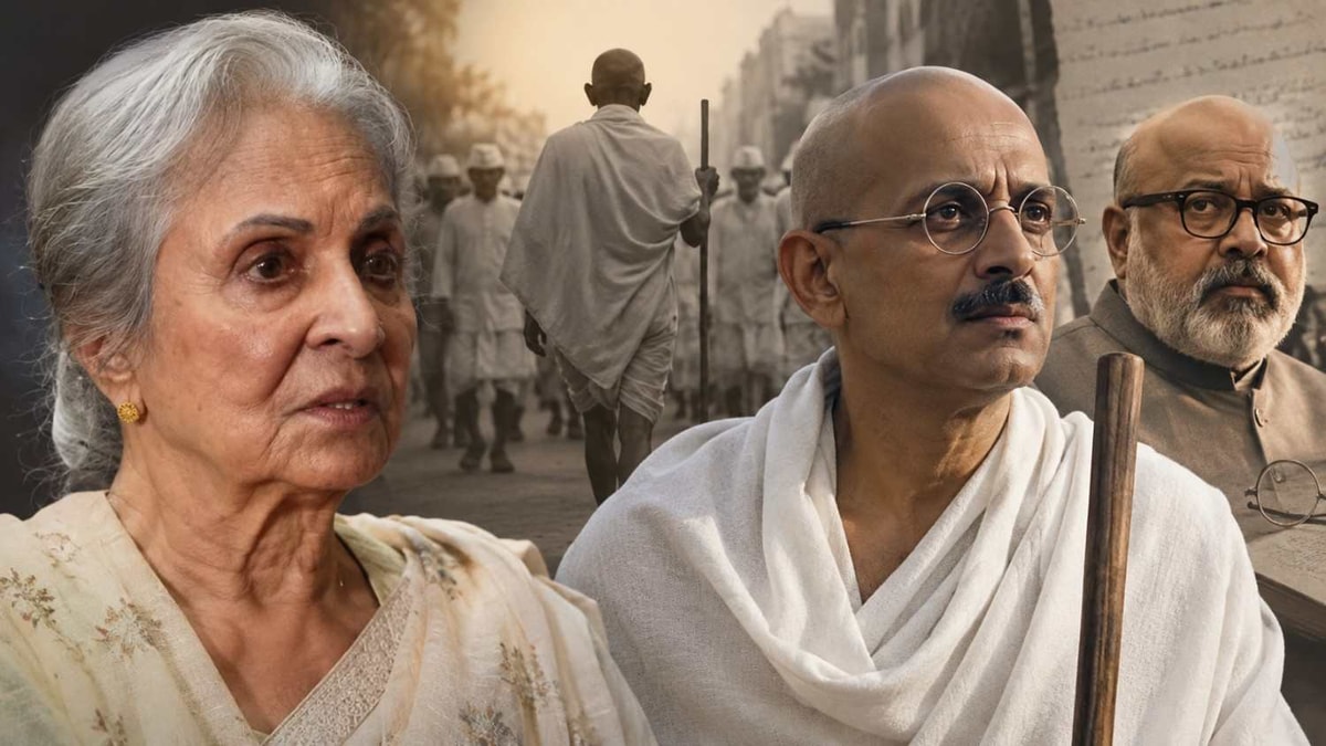 Waheeda Rehman to Play Mahatma Gandhi’s Mother Putlibai