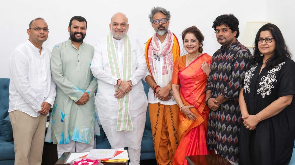 Hanuman Ansh Team Meets Amit Shah After Crossing Rs 300 Crore