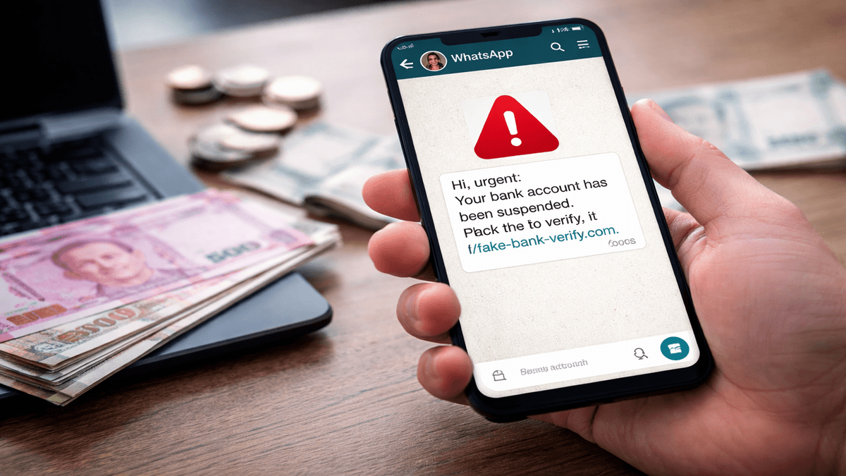 Cyber Criminals Exploit Trust to Steal ₹10.7 Lakhs via WhatsApp Scam Cyber Criminals Exploit Trust to Steal ₹10.7 Lakhs via WhatsApp Scam