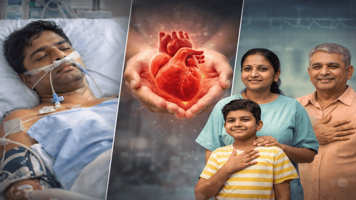 22-Year-Old Brain-Dead Youth's Organ Donation Gives New Life to Three Recipients 22-Year-Old Brain-Dead Youth's Organ Donation Gives New Life to Three Recipients