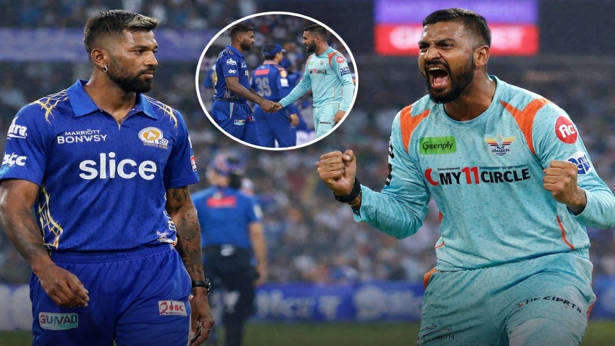 Are All Not Well Between Pandya Brothers? No Handshake After Match, Aggressive Celebration Viral Are All Not Well Between Pandya Brothers? No Handshake After Match, Aggressive Celebration Viral